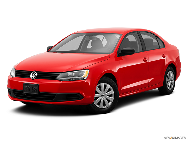 Volkswagen jetta красный